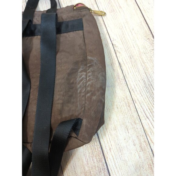 Kipling Women's  Small Brown Backpack Durable Shoulder Straps Top Handle - Picture 8 of 14